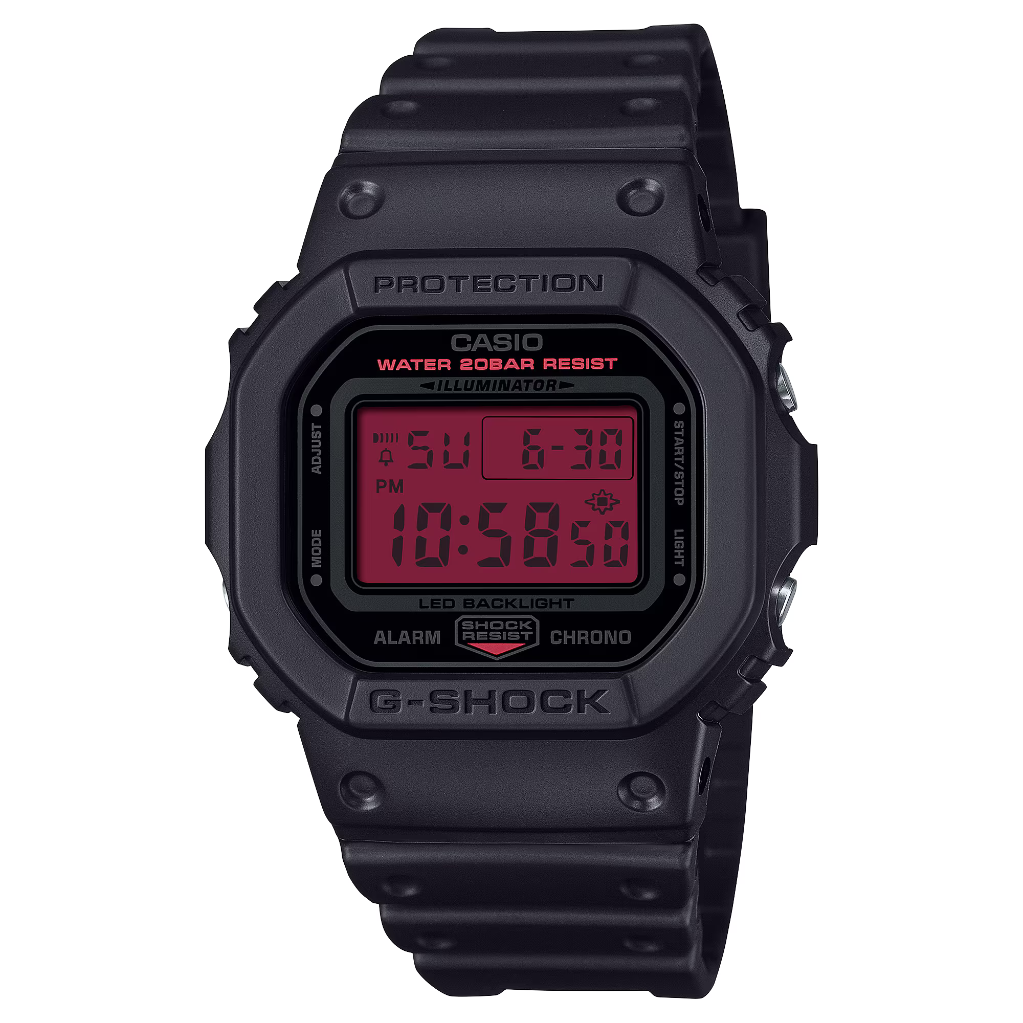 G-Shock DW5600BBR-1 'Digital Black'