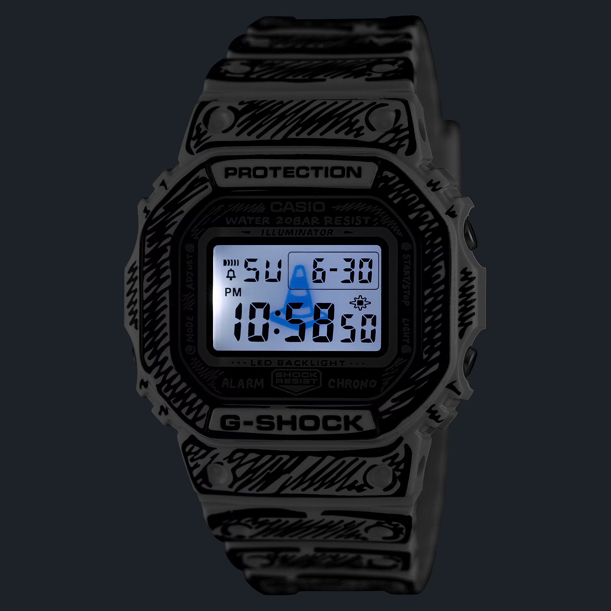 Casio Joshua Vides G-Shock DW5600JV-7 'Grey'
