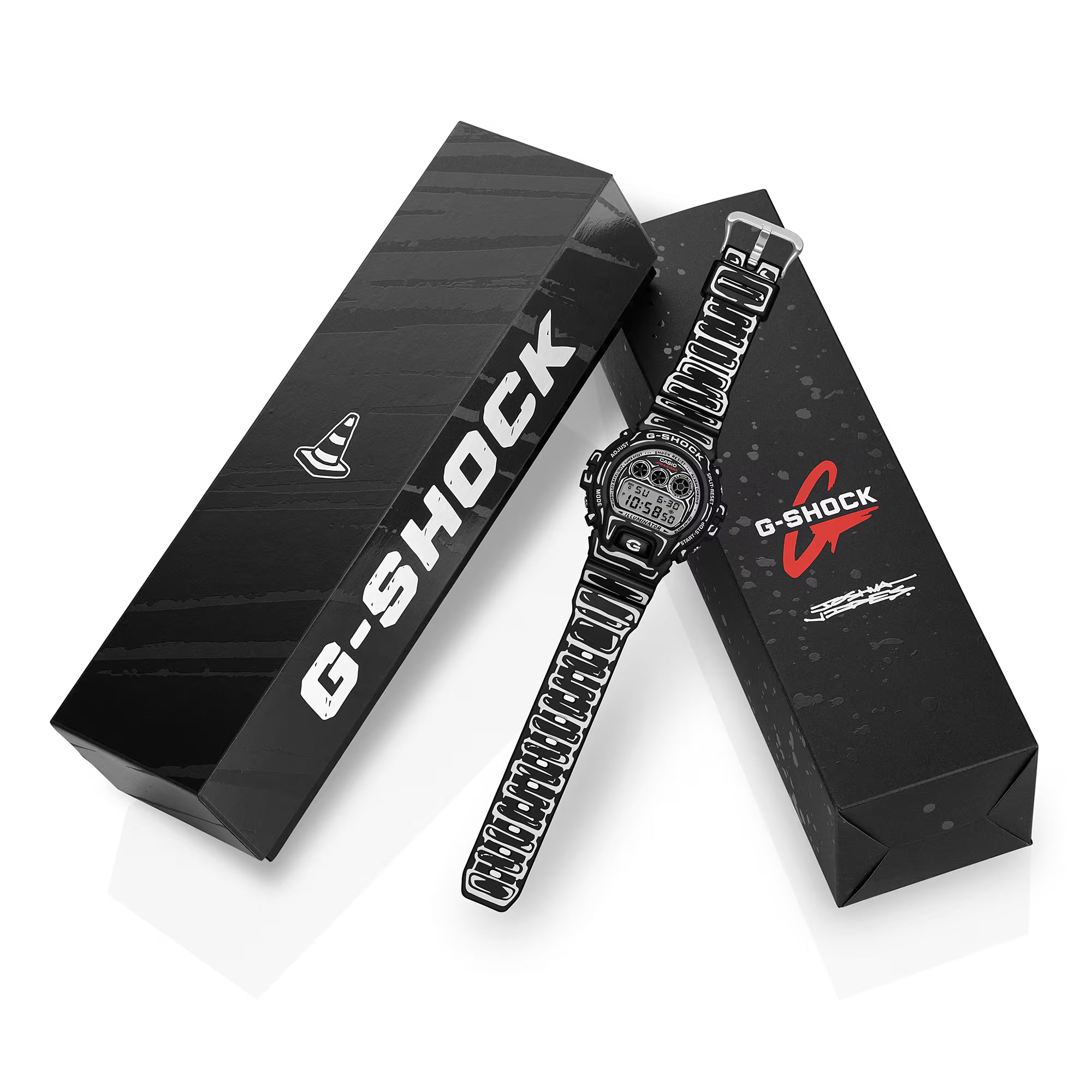 Casio Joshua Vides G-Shock DW6900JV-1 'Black/White'