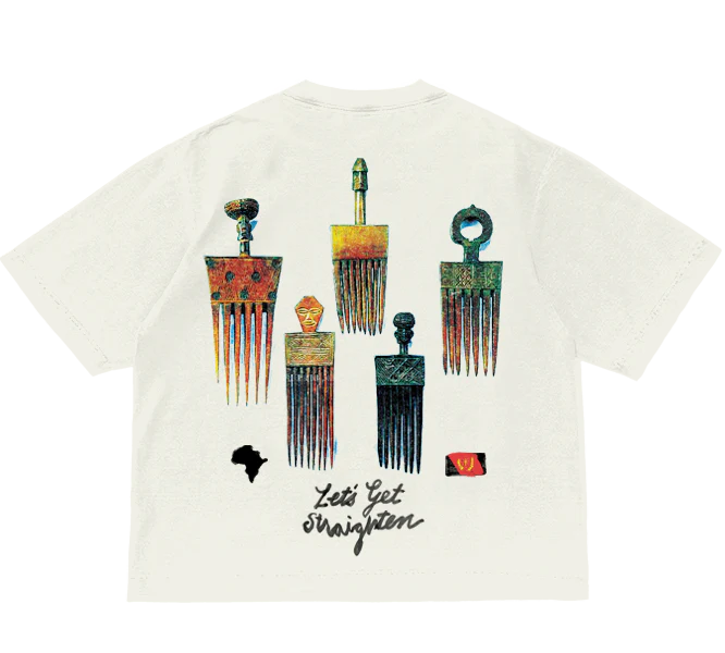 The Fruit Mkt 'Straighten' T-Shirt 'White'