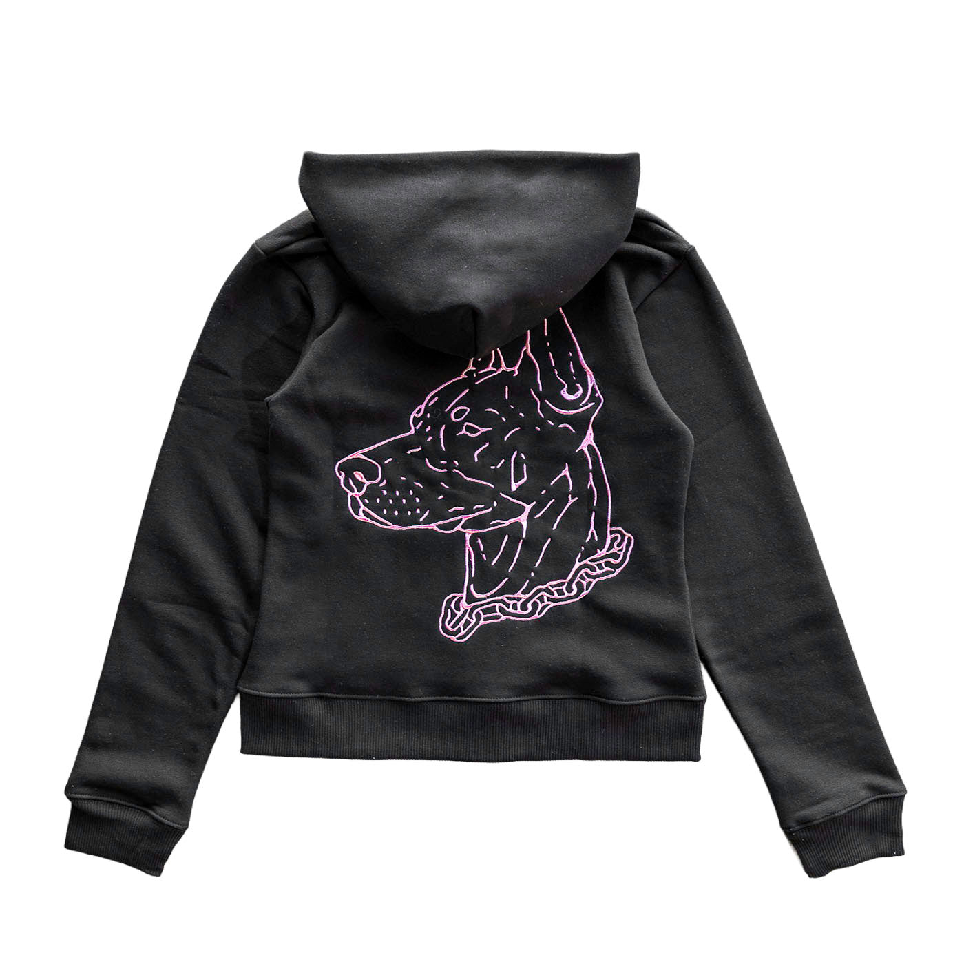 Womens General Public Diva Uniform Hoodie 'Black/Pink'