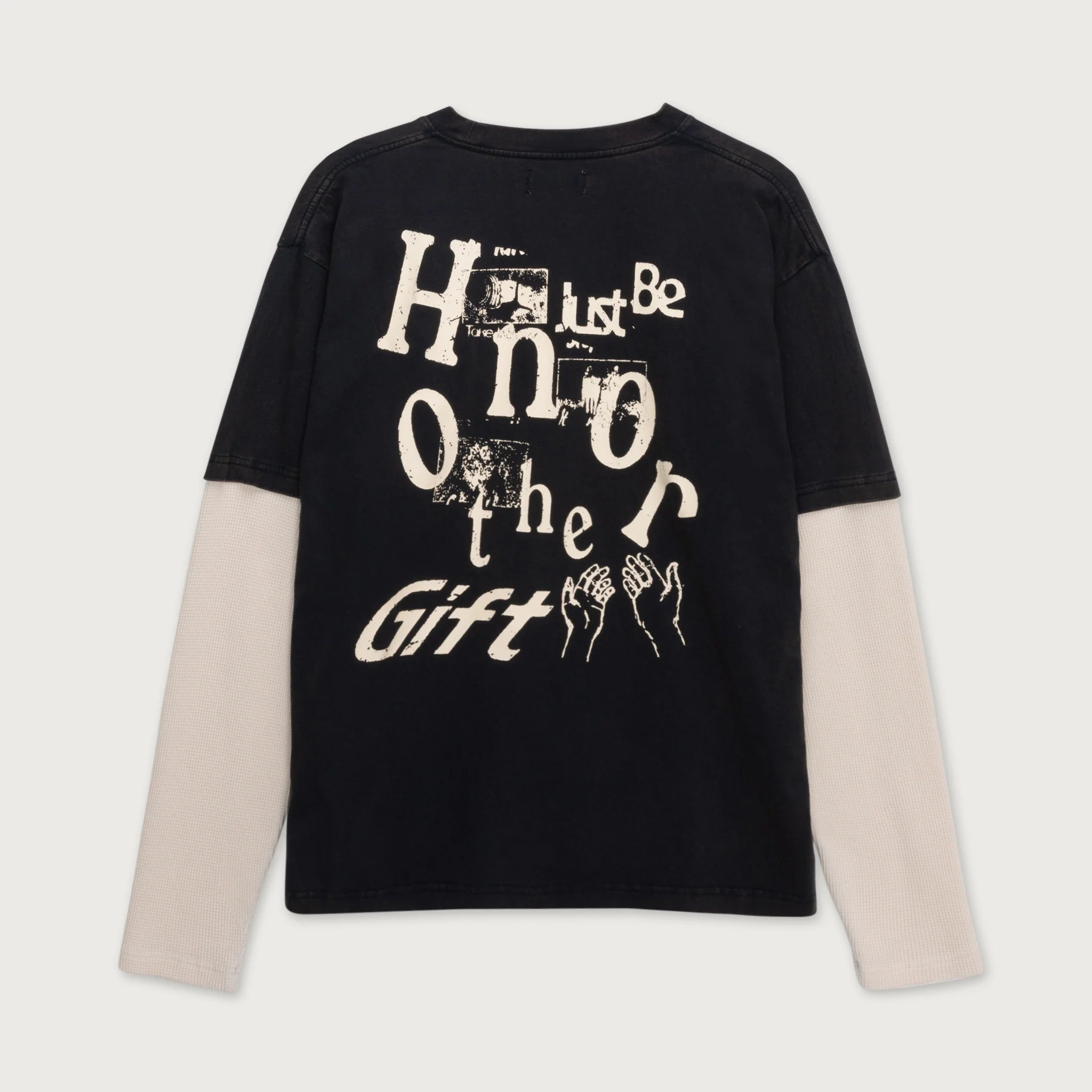 Honor The Gift Just Be L/S Tee 'Black'