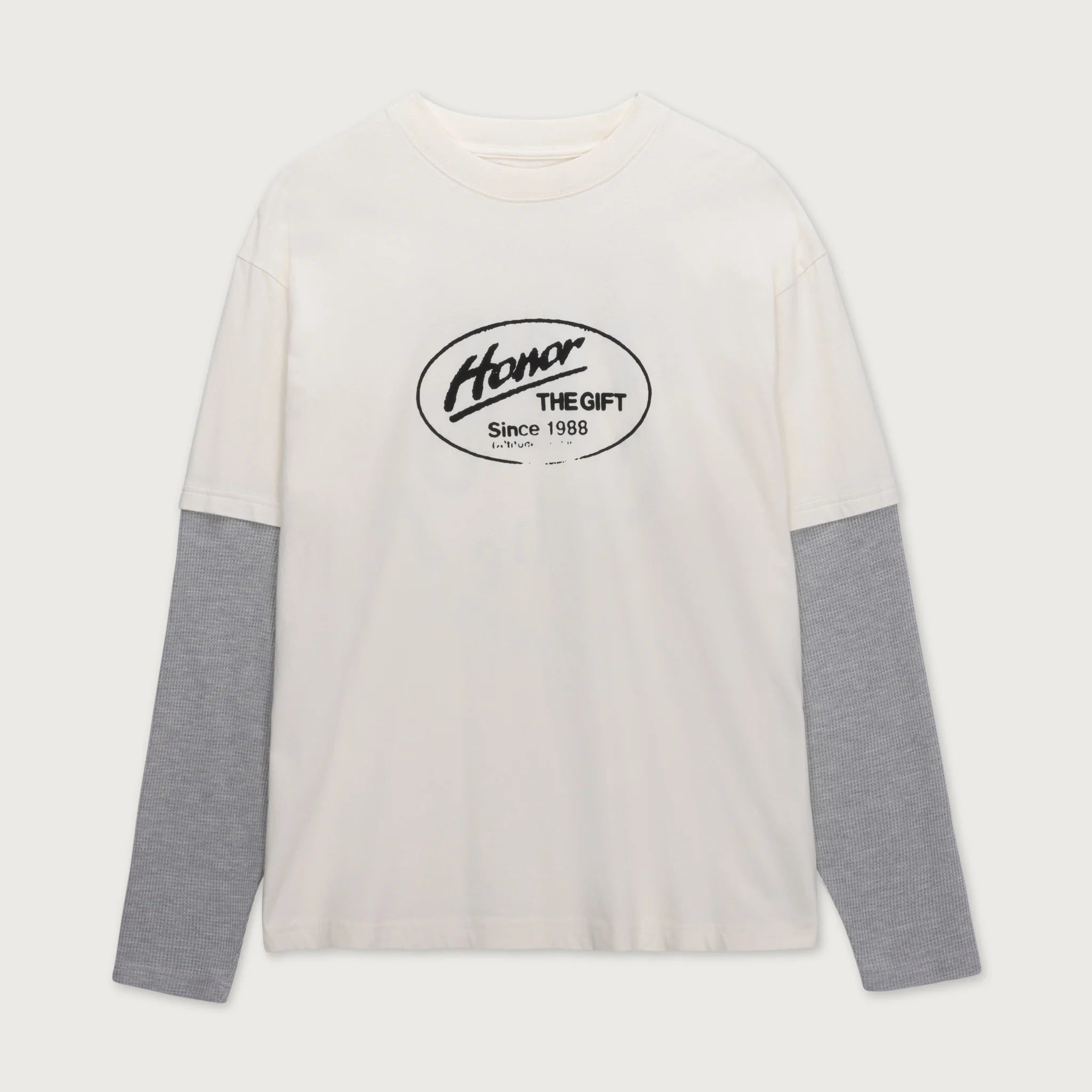 Honor The Gift Just Be L/S Tee 'Bone'