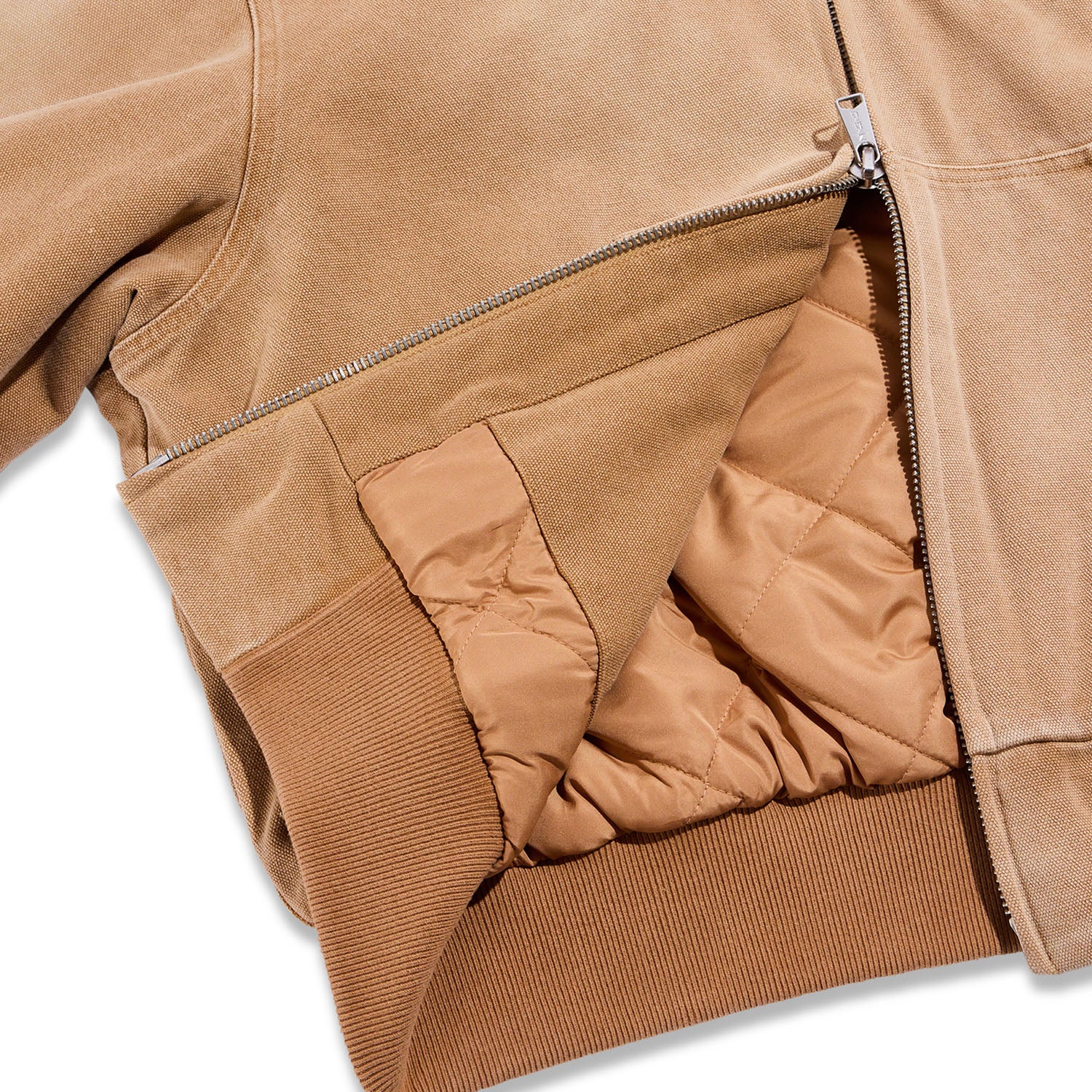NGO Turquoise Hooded Jacket 'Light Brown'