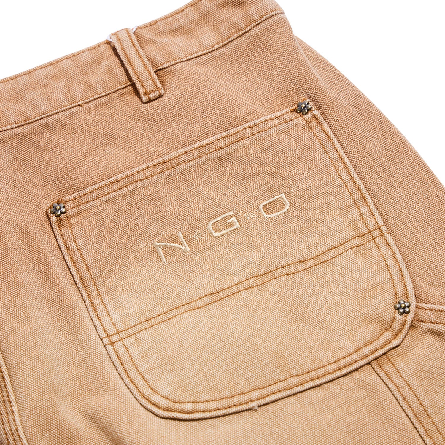 NGO Turquoise Double Knee Pant 'Light Brown