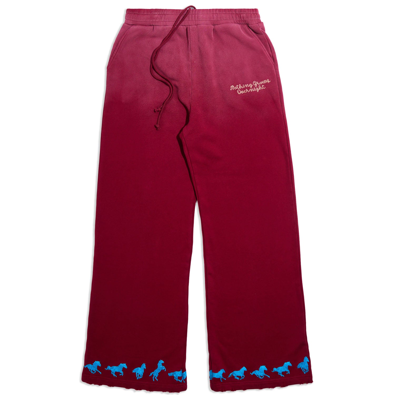 NGO Running Horse Sweatpant 'Maroon'