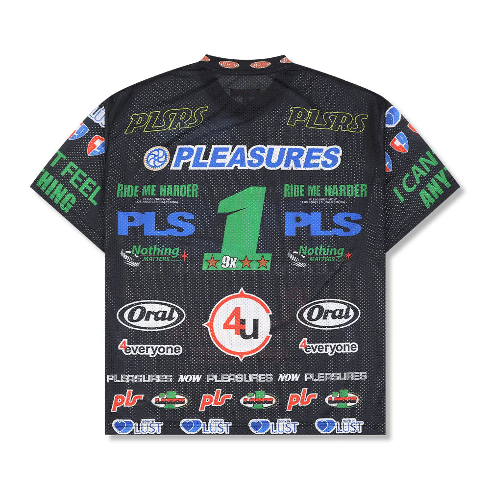 Pleasures Oral Mesh Shirt 'Black'