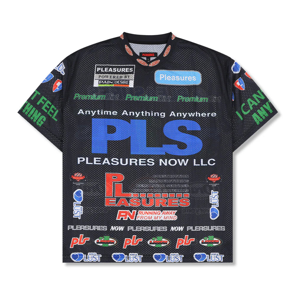 Pleasures Oral Mesh Shirt 'Black'