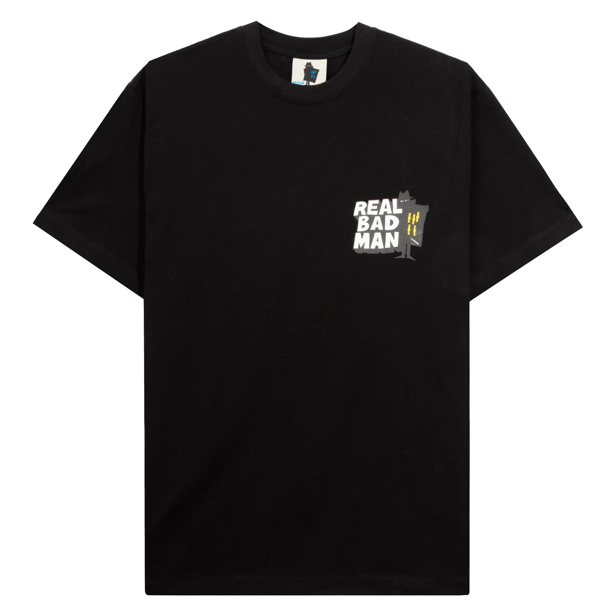 Real Bad Man Who Goes There T-Shirt 'Black'