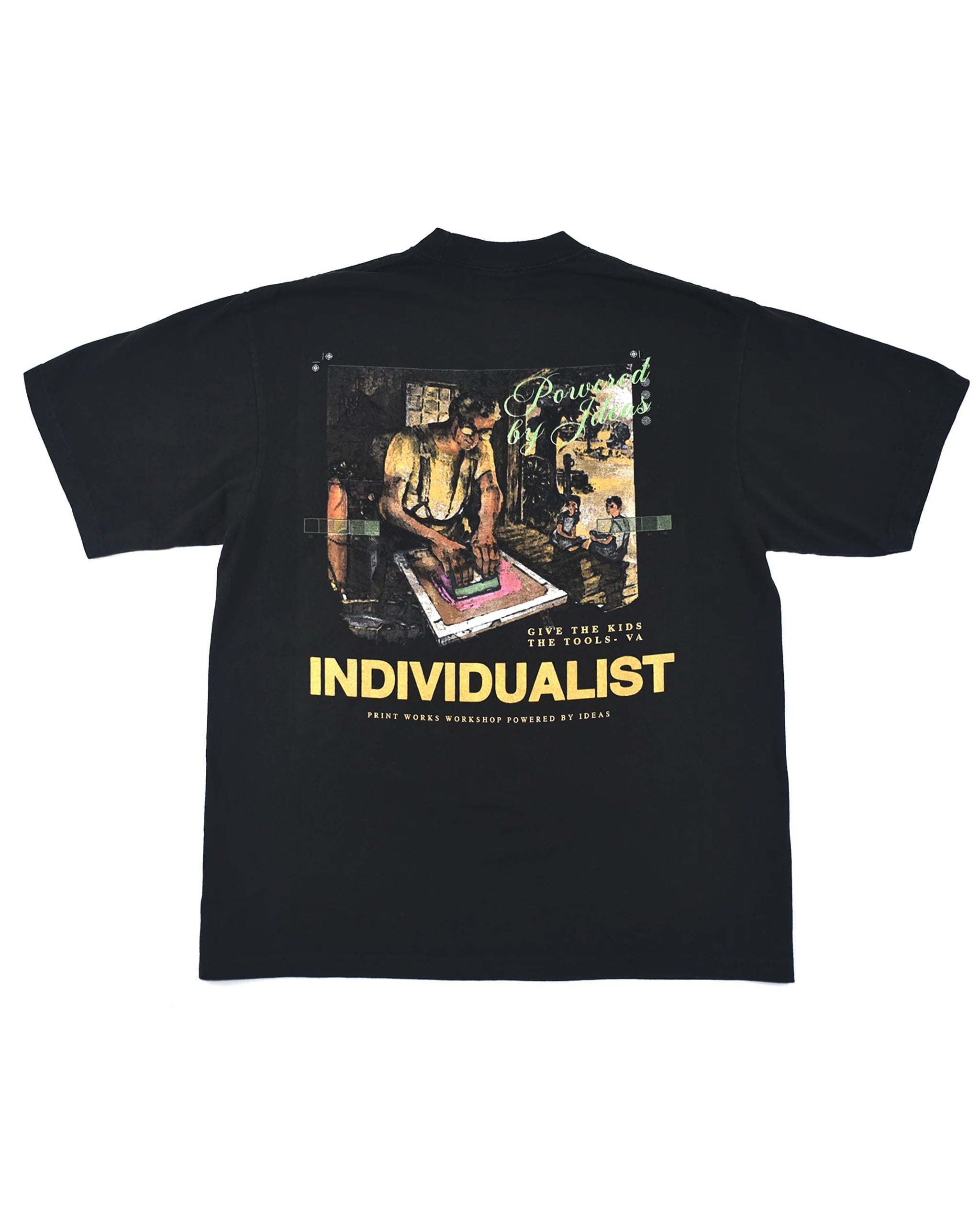 Indvlst Lab Tools SS Tee  'Black'