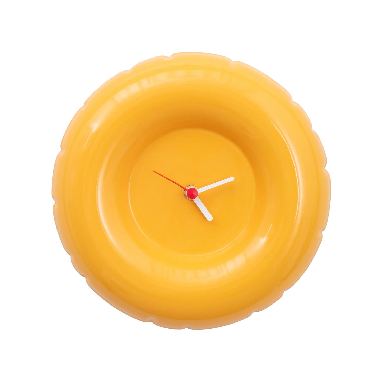 Home Studyo Clock Holly Gloss 'Yolk'