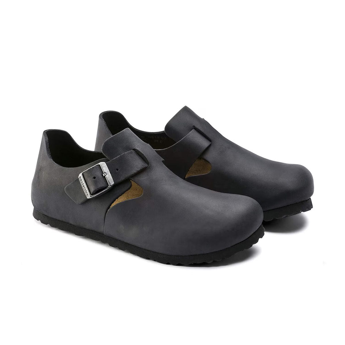 Birkenstock London Oiled Leather 'Black'