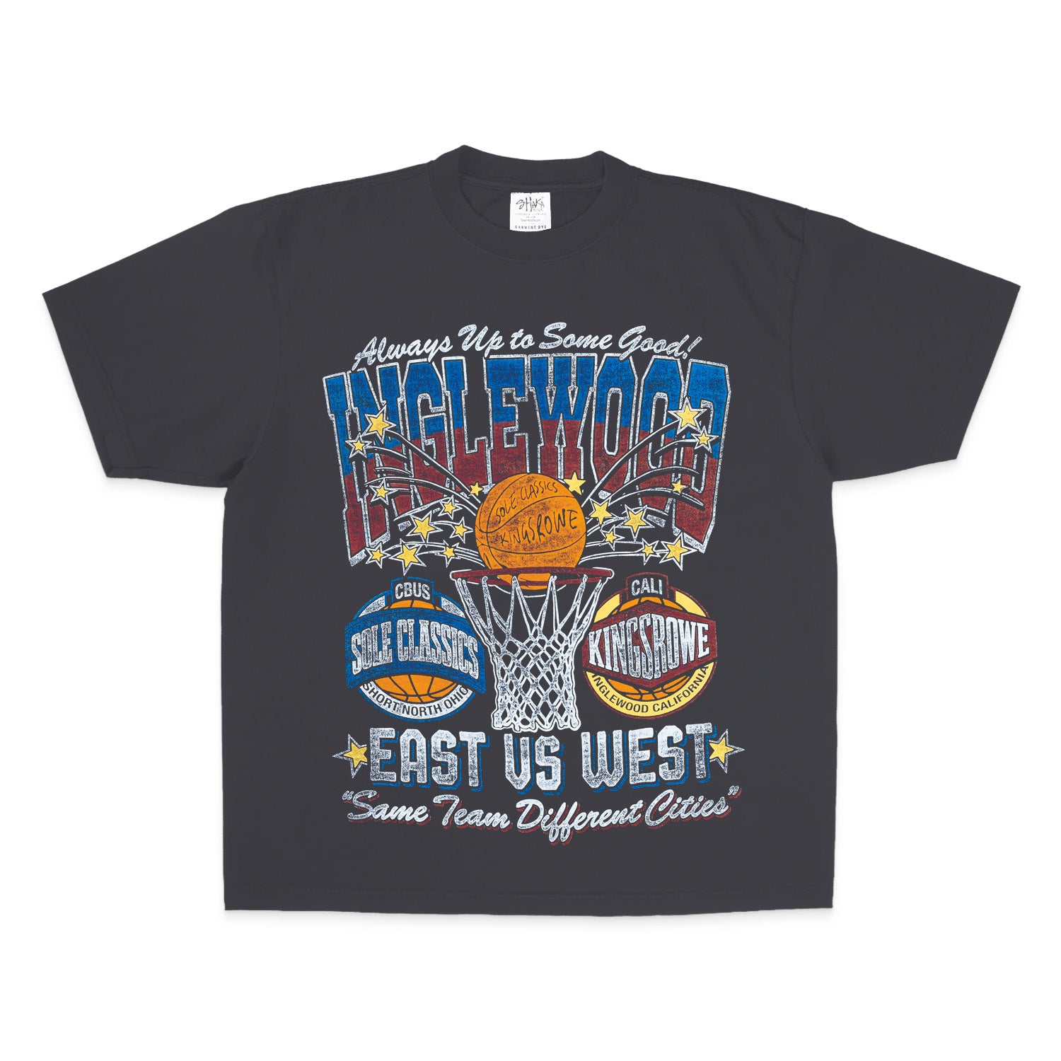Kingsrowe vs Sole Classics T-Shirt 'Washed Black'