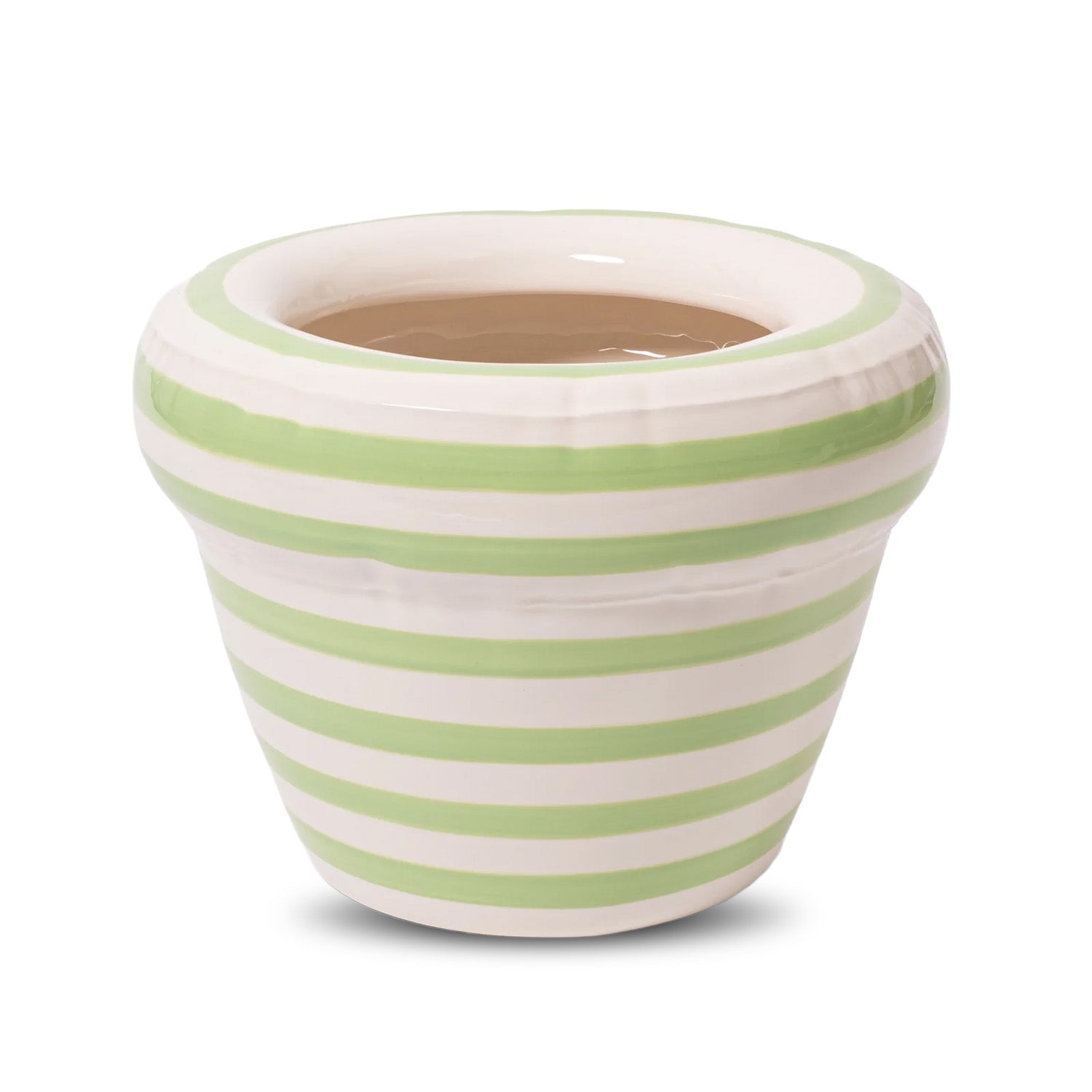 Home Studyo Planter 'Pierre' Stripes 'Pistache'