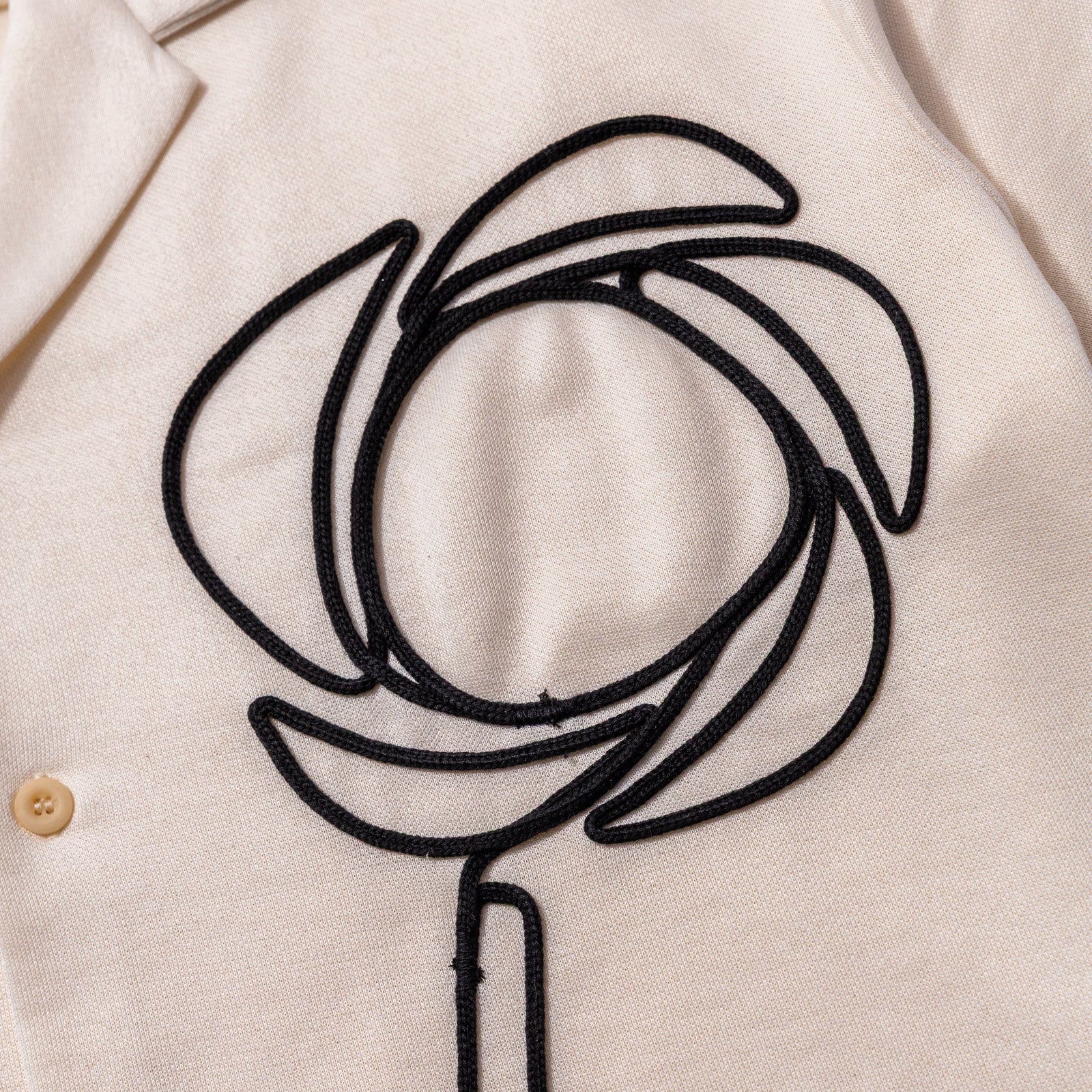 Kingsrowe Auricula S/S Button-Up 'Cream'