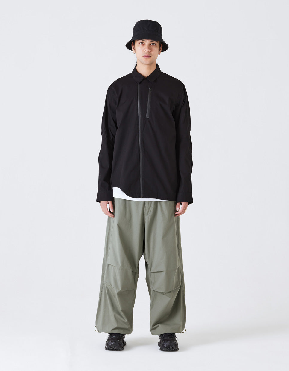 Maharishi Cordura Nyco Oversized Parka 'Black'