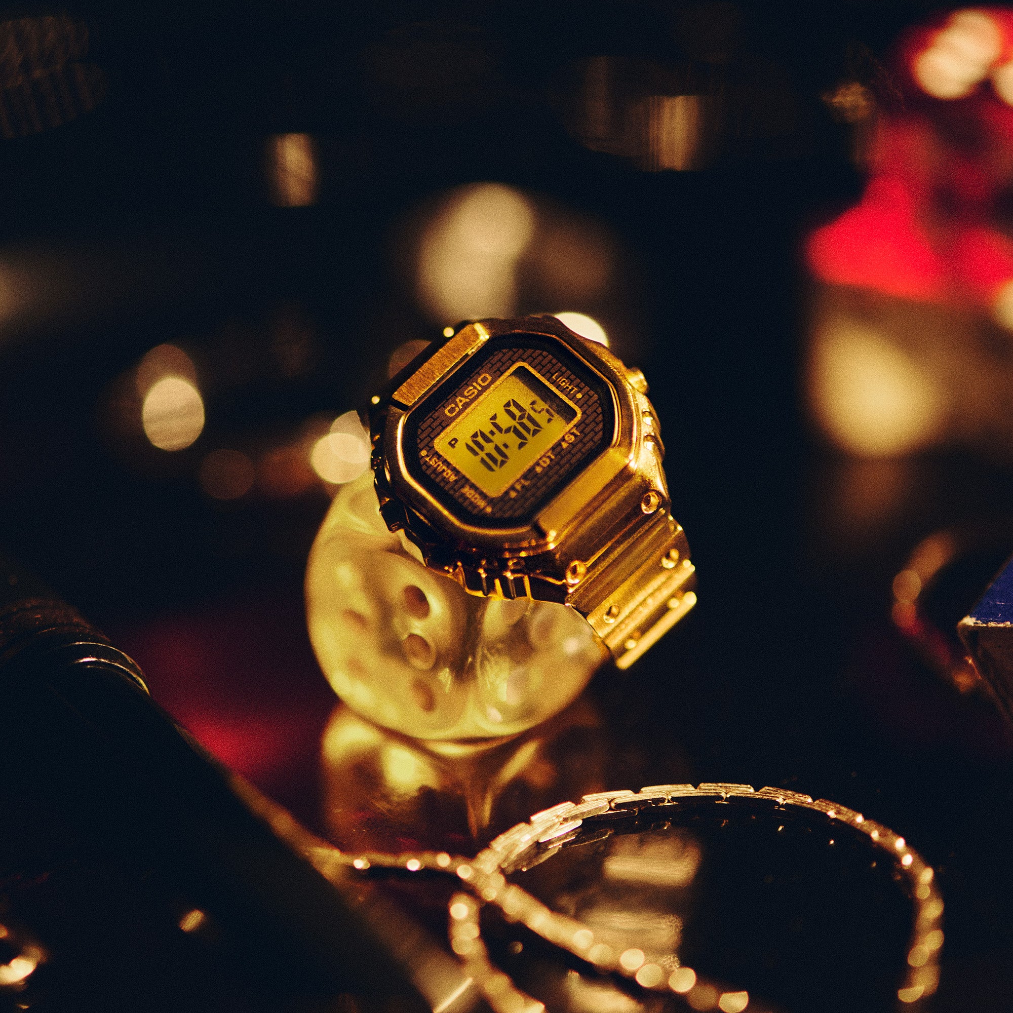 Casio CRW001-9 Ring Watch 'Gold'