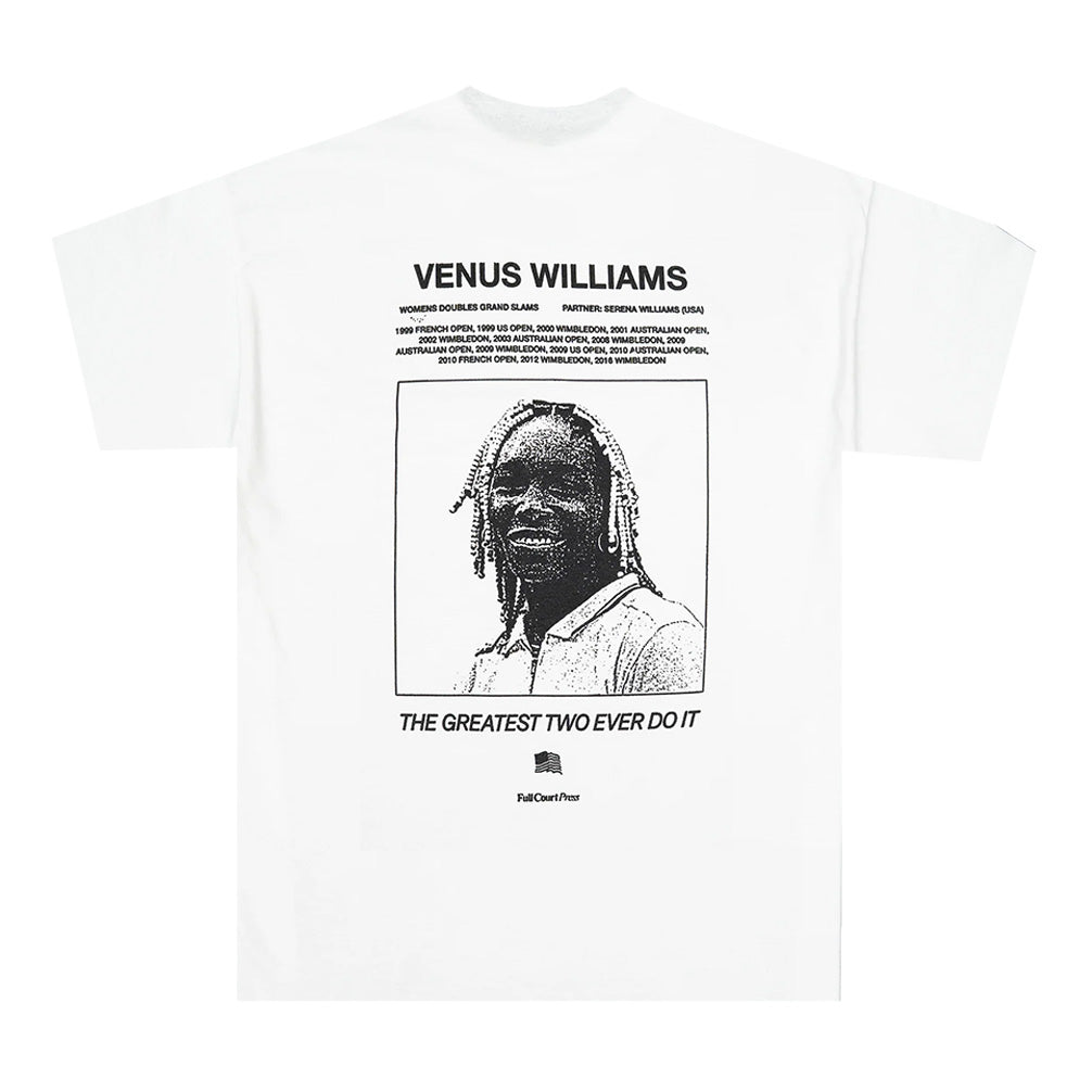 Full Court Press Williams Sisters Tee 'White'