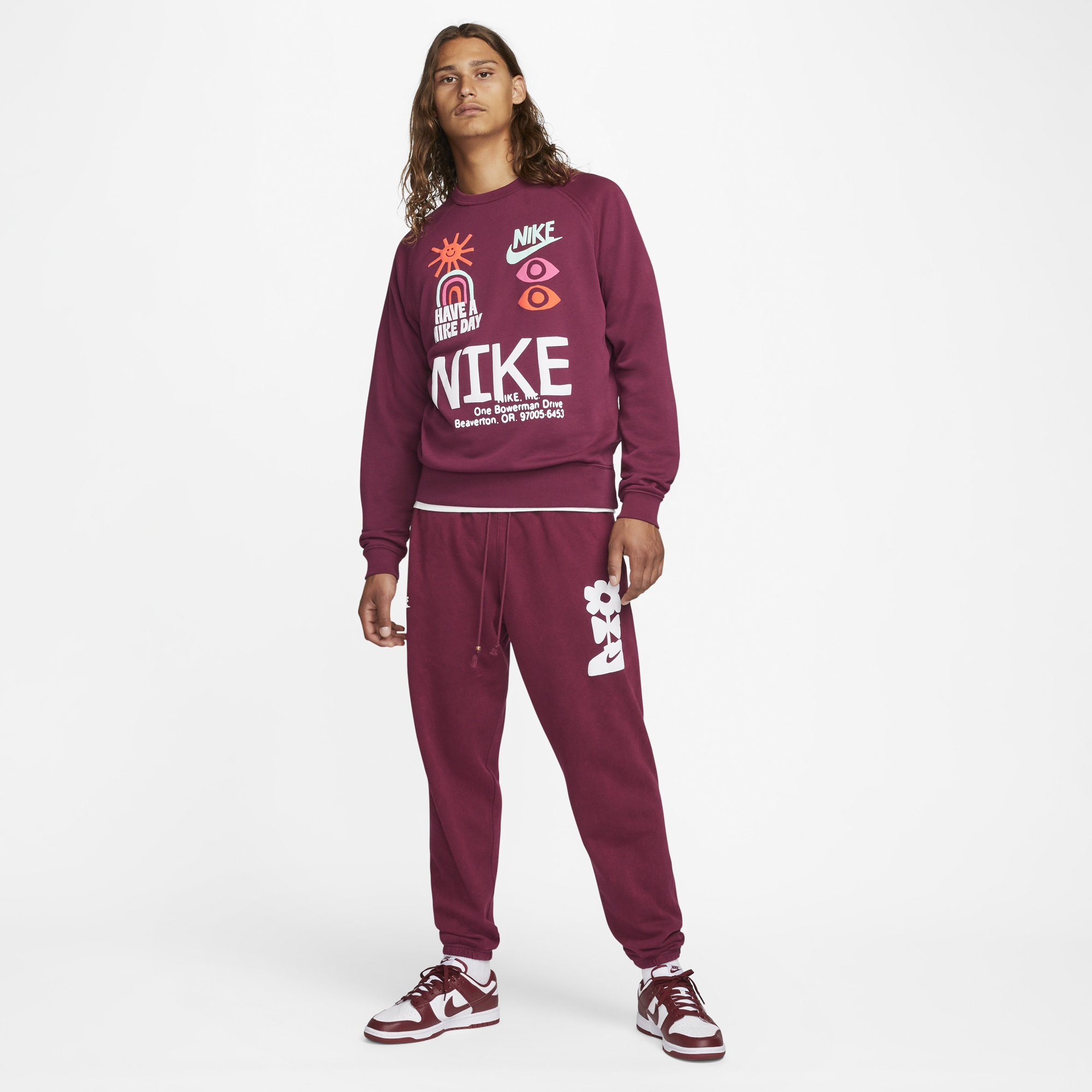 Nike Sportswear Crew 'Dark Beetroot'