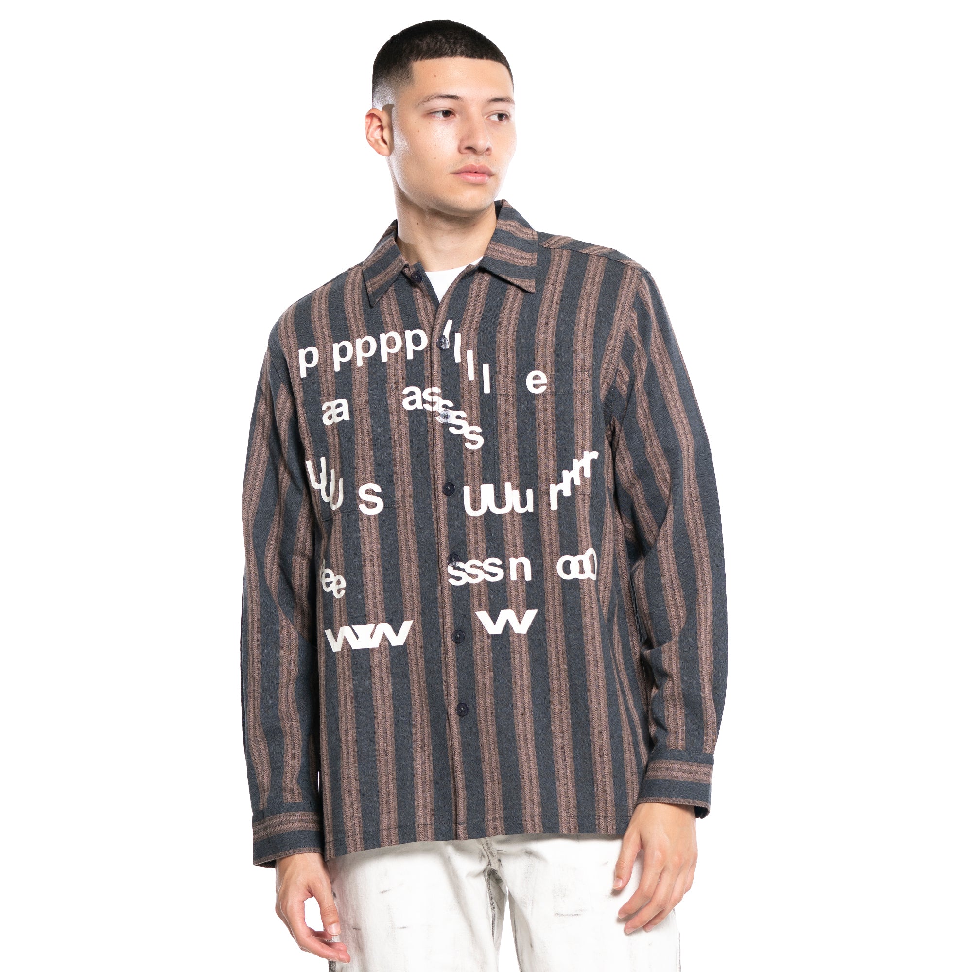 Pleasures Shell Workshirt 'Dark Grey'
