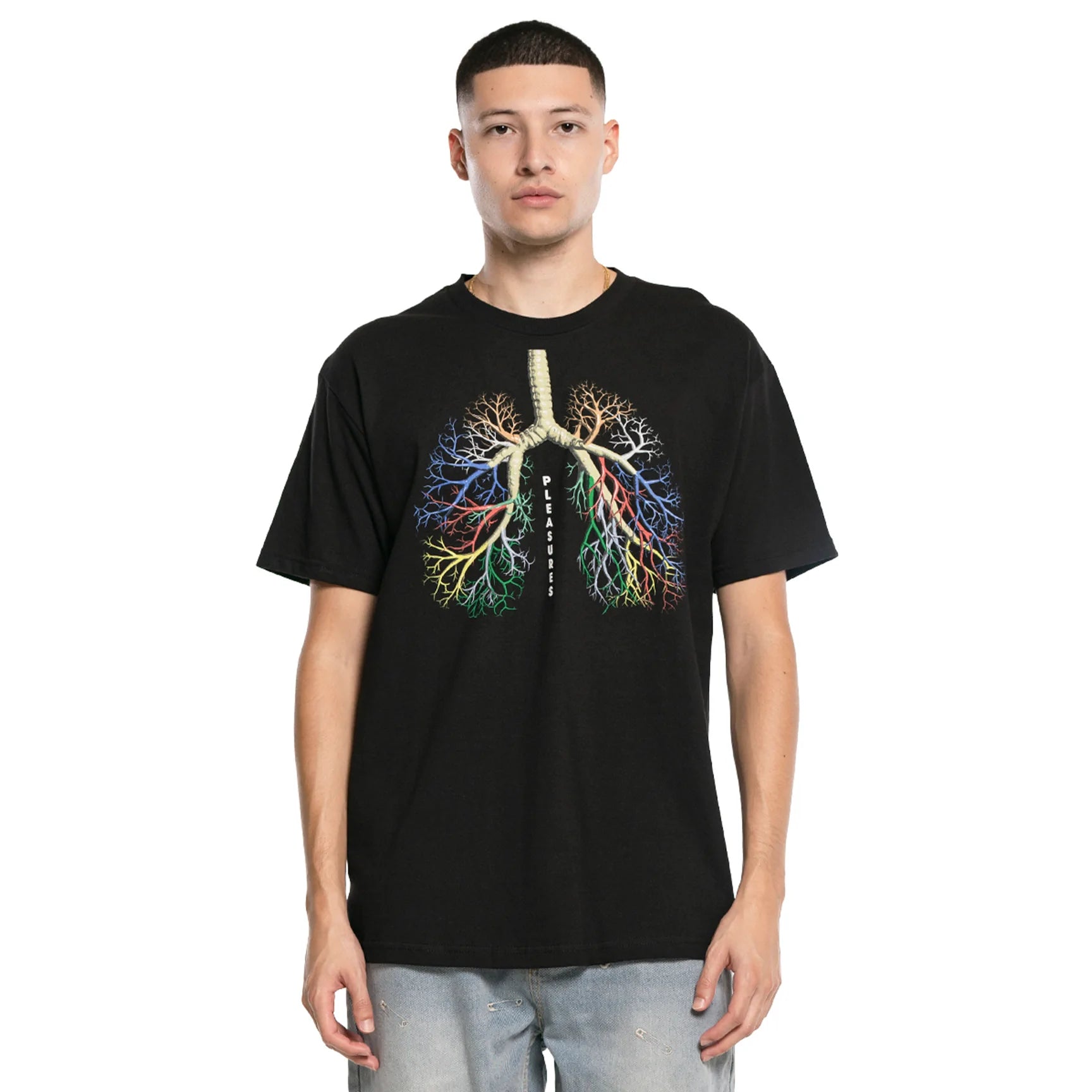 Pleasures Breathe Again T-Shirt 'Black'